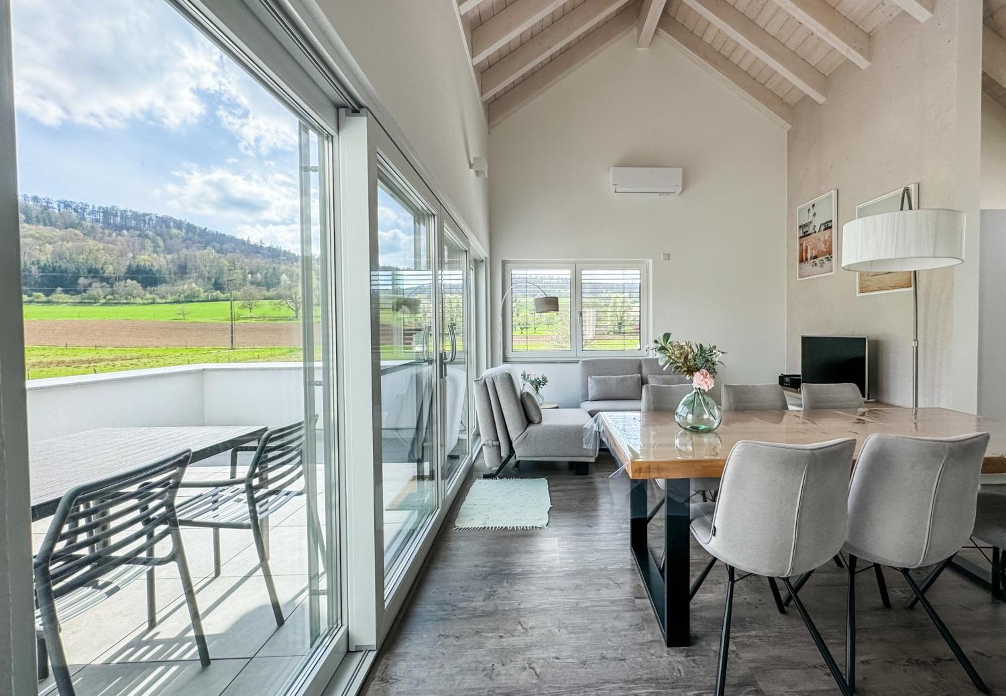 Wunderschoene Helle Wohnung Mit Grosser Dachterrasse Gottmadingen Ngoại thất bức ảnh